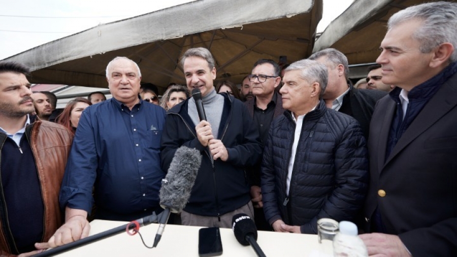 Μητσοτάκης: Επιστρέφουμε στους πολίτες το προϊόν της ανάπτυξης - Στην τετραετία δώσαμε μεγάλη έμφαση στη στήριξη των αγροτών