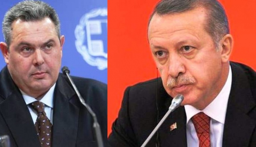 Απάντηση Καμμένου στον Erdogan: Εμείς θα τιμάμε τα Ίμια και εσείς θα κάθεστε σαν κότες