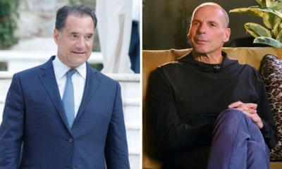 Άγρια ξέσπασμα Γεωργιάδη κατά Βαρουφάκη για τα ναρκωτικά: Ανεύθυνε, καραγκιόζη!