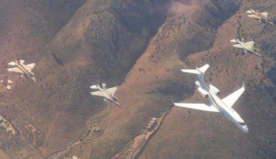 Συνεκπαίδευση αεροπορικών δυνάμεων Ελλάδας - Ισραήλ