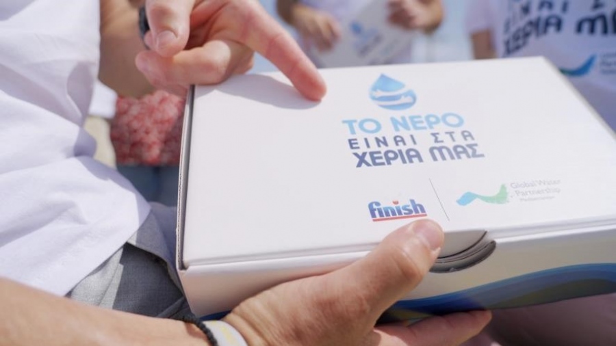 To Finish και η ηρωική νήσος των Ψαρών πέτυχαν τον στόχο εξοικονόμησης νερού