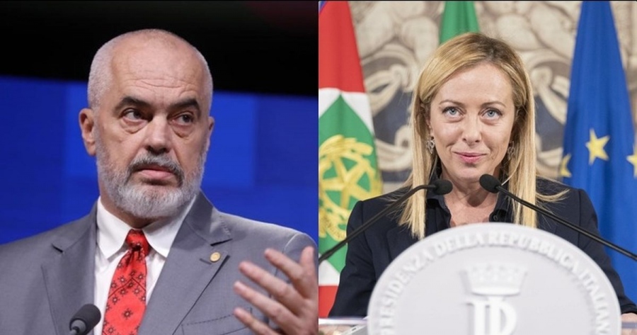 Meloni προς Rama: Στηρίζουμε την ένταξη της Αλβανίας στην Ευρωπαϊκή Ένωση