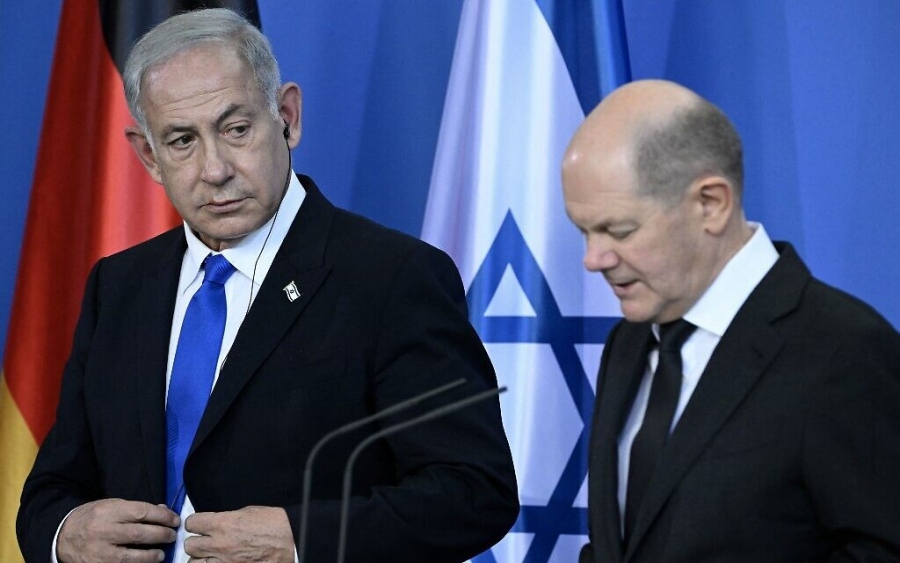 Scholz σε Netanyahu: Με κάθε τρόπο να αποφευχθεί η επέμβαση της Hezbollah στη σύγκρουση στη Γάζα
