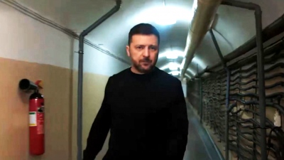 Για πρώτη φορά στη δημοσιότητα πλάνα από το καταφύγιο του Zelensky - Ξεκίνησε η προεκλογική περίοδος στην Ουκρανία (vid)