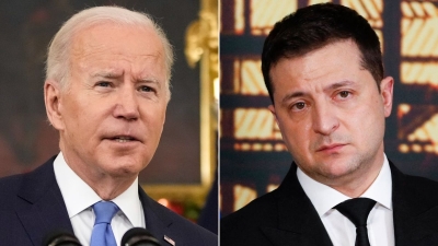 Επικοινωνία Biden - Zelensky για τις εξελίξεις στον πόλεμο και την κατάσταση στη Zaporizhia