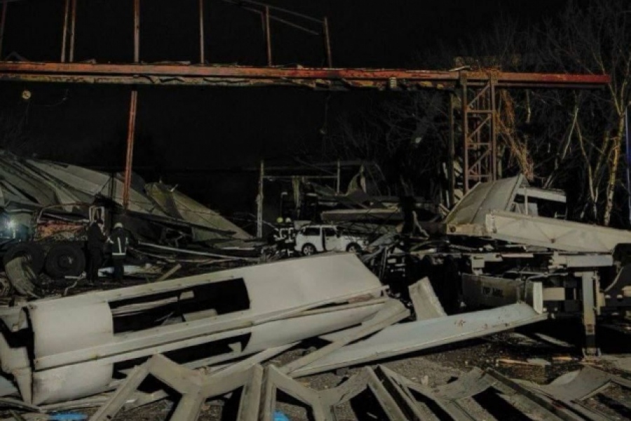 Σκόνη και... θρύψαλα: Ο ρωσικός στρατός κατέστρεψε συνεργεία συναρμολόγησης και επισκευής ουκρανικών drones