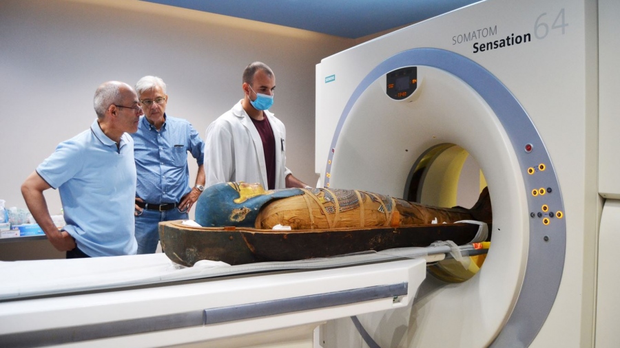 Ιατρικό Αθηνών: Ερευνητικό πρόγραμμα Τρισδιάστατης Απεικονιστικής Εξέτασης μουμιών του Εθνικού Αρχαιολογικού Μουσείου