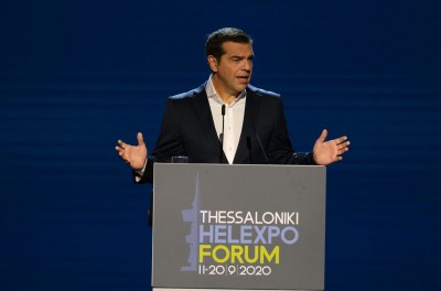 Η ομιλία του Α. Τσίπρα στο Συνεδριακό Κέντρο 