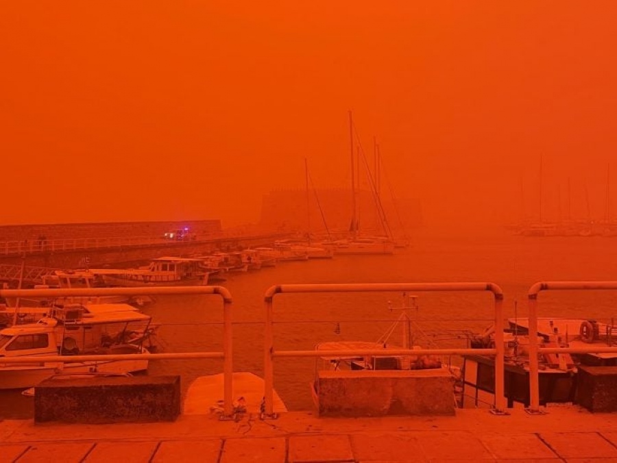 Συγκλονιστικό: 77 φορές πάνω από το όριο ασφαλείας οι συγκεντρώσεις αφρικανικής σκόνης στην Κρήτη