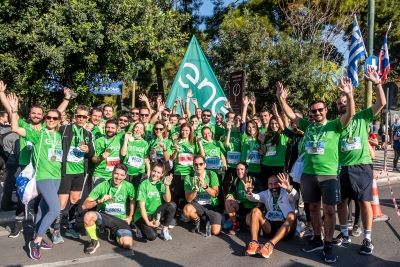 Enel Green Power: Η μεγαλύτερη «πράσινη» εταιρική ομάδα έτρεξε στον Μαραθώνιο της Αθήνας