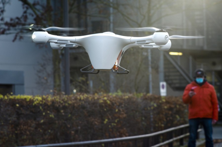 Γερμανία: Παραδόσεις των τεστ για τον κορωνοϊό με την χρήση drones σε 10 μόλις λεπτά για ταχεία ανίχνευση