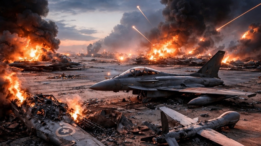 Iran downs F-16 and obliterates Eurofighters in Kuwait - Massive US aircraft losses exposed