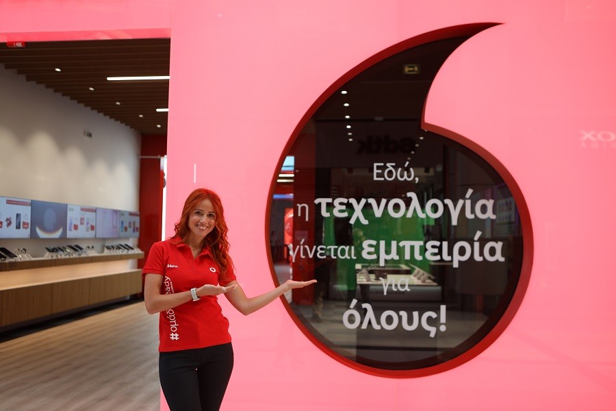 Στην Ελλάδα το πρώτο Future Ready store της Vodafone - Ξεκινήα τη λειτουργία του 24/9 στο The Mall Athens