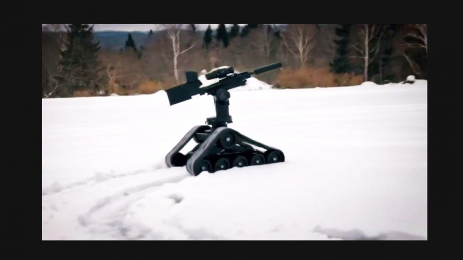 Κωδικός «Dyiovnkiκ»: Οι Ρώσοι ρίχνουν ένα πρωτοποριακό «sniper ρομπότ» απέναντι στα ουκρανικά drones (vid)