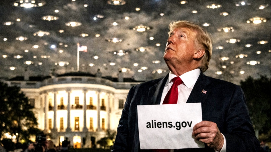 Aliens.gov - Ο Trump κατοχύρωσε το domain που προμηνύει αποκαλύψεις για... UFOs και εξωγήινους