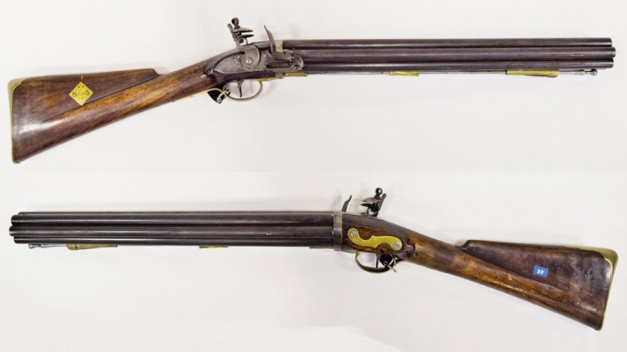 Επτάκανο εμπροσθογεμές Nock - Το πρώτο πολυβόλο;