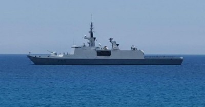 Φρεγάτα του Γαλλικού Πολεμικού ανοικτά της Κύπρου