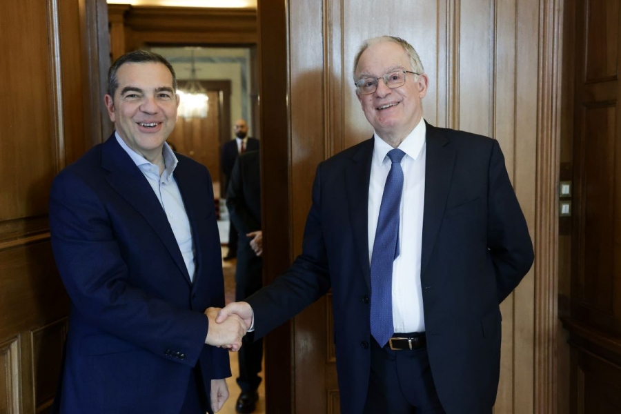 Συνάντηση Τασούλα με τον Τσίπρα, στο Προεδρικό Μέγαρο