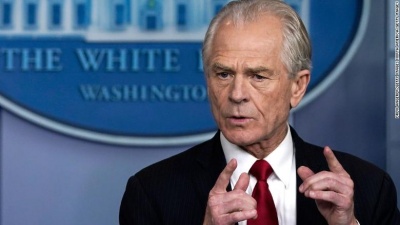 Navarro (Σύμβουλος Trump): Η Κίνα μπορεί να αποκρύπτει πληροφορίες για τον κορωνοϊό για εμπορικό όφελος