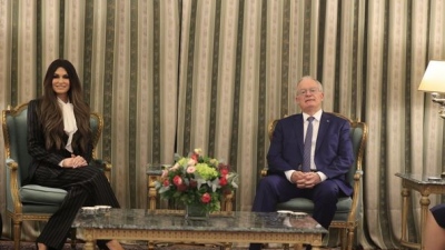 Στο Προεδρικό Μέγαρο η Guilfoyle - Επέδωσε τα διαπιστευτήριά της  στον Τασούλα