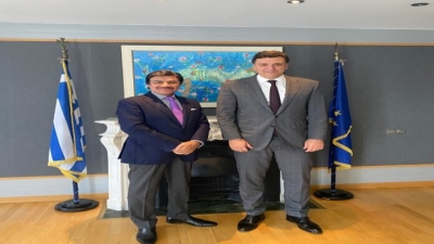 Συνάντηση Κικίλια με τον Πρέσβη των Ηνωμένων Αραβικών Εμιράτων