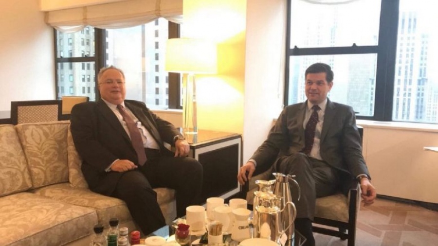 Συνάντηση Κοτζιά – Mitchell (ΗΠΑ) και συμφωνία για την προώθηση συνεργασιών στην ανατολική Μεσόγειο