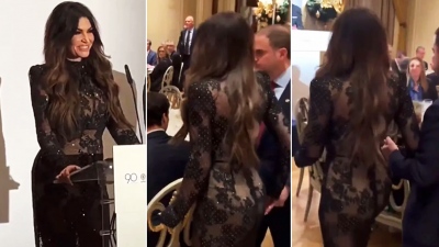 Βόμβα από διεθνή ΜΜΕ: Η Guilfoyle προκάλεσε σάλο στην Ελλάδα, πήγε σε εκδήλωση με ... see through φόρεμα (vid)