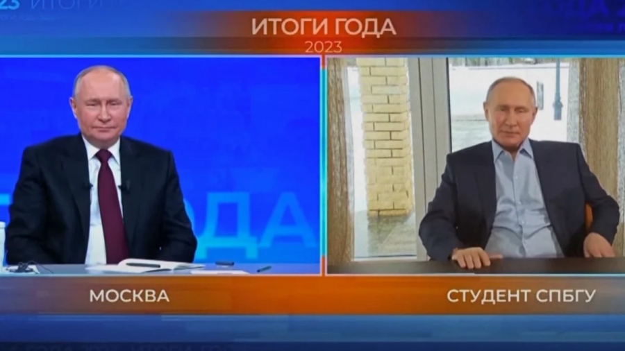 Ο Putin απάντησε για τους σωσίες του, στον... ΑΙ σωσία του