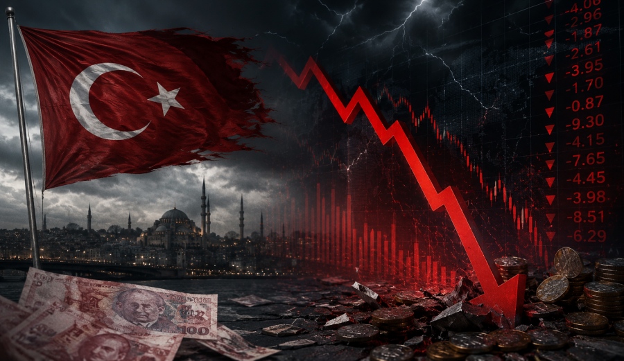 Βυθίζεται στο χάος η Τουρκία - Έκτακτη σύσκεψη μετά την κατάρρευση των αγορών, στη σκιά της καθαίρεσης Ozel
