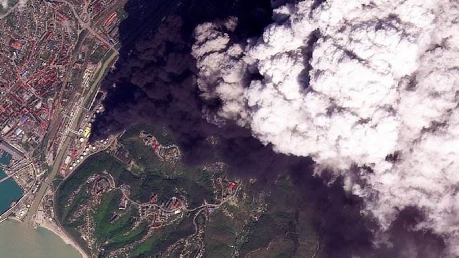 Οι Ουκρανοί έπληξαν το διυλιστήριο πετρελαίου Tuapse