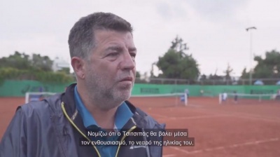 Τάσος Μπαβέλας στον ΟΠΑΠ: «Ο Τσιτσιπάς θα γίνει νούμερο 1 στον κόσμο»