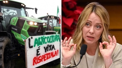 Ιταλία: Ζητήσαμε από τη Meloni να μας συναντήσει αλλά δεν λάβαμε απάντηση, λένε οι αγρότες της Σαρδηνίας