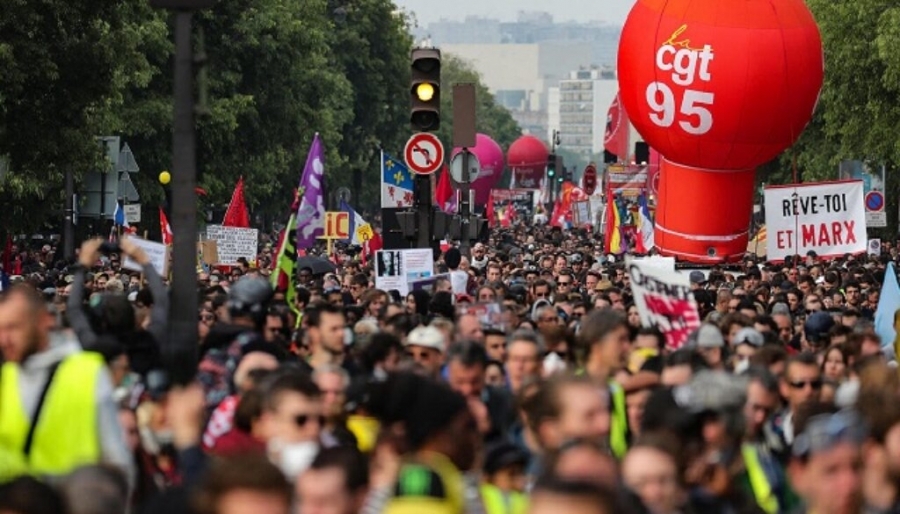Γαλλία: Τρίτος γύρος απεργιών και διαδηλώσεων για τα συνδικάτα - Στη Βουλή η συνταξιοδοτική μεταρρύθμιση