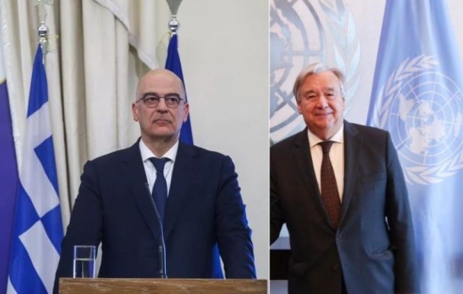 Δένδιας σε Guterres: Ανύπαρκτη η συμφωνία Τουρκίας - Λιβύης - Οι επόμενες κινήσεις της Αθήνας