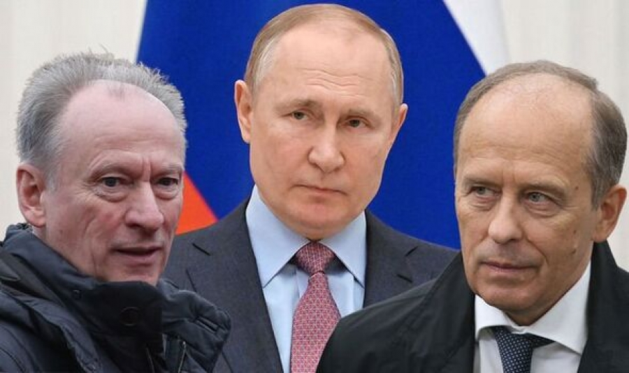 Times: Patrushev και Bortnikov έπεισαν τον Putin για τον πόλεμο στην Ουκρανία