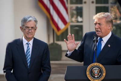 Trump: Δεν είμαι ενθουσιασμένος με τον Powell, αλλά δεν κινδυνεύει η θέση του στη Fed
