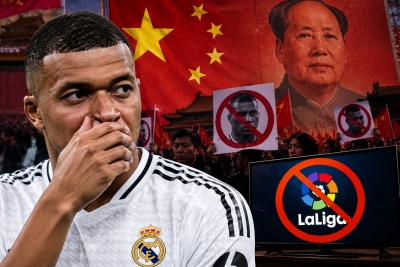 Σάλος με Mbappé στην Κίνα – «Κόψιμο» από χορηγούς, μποϊκοτάζ και μπλόκο στις μεταδόσεις της La Liga για το αστείο με τον Mao!