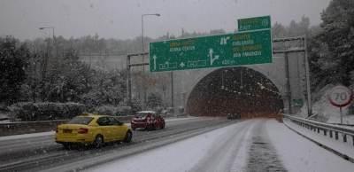 Αττική Οδός: Ποια τμήματα παραμένουν ακόμη κλειστά - Γραμμή βοήθειας το 1024