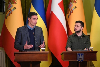 Sanchez σε Zelensky: Προτεραιότητα της Ισπανίας η ένταξη της Ουκρανίας στην ΕΕ