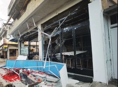 Ισοπεδώθηκε καφετέρια από έκρηξη μεγάλης ισχύος στο Νέο Ηράκλειο – Ζημιές σε σπίτια, ΙΧ
