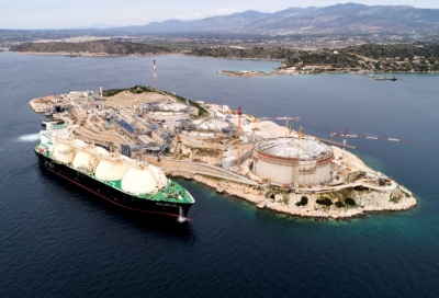 Σήμερα (26/8) το δεύτερο φορτίο LNG της ΔΕΗ στη Ρεβυθούσα