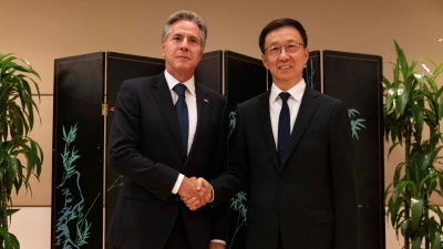 ΗΠΑ - Κίνα: Ο Blinken συναντήθηκε με τον αντιπρόεδρο της Κίνας στο περιθώριο της Γενικής Συνέλευσης των Ηνωμένων Εθνών