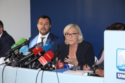 Marine Le Pen: Είναι ανάγκη να αλλάξει κατεύθυνση η Ευρώπη – Θα δώσουμε αυτή τη μάχη μαζί με τον Salvini