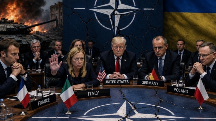 Bomb in NATO - Italy blows up the plan for Ukraine – Fatal rift with 3 camps ahead of the summit in Turkey, 7/7