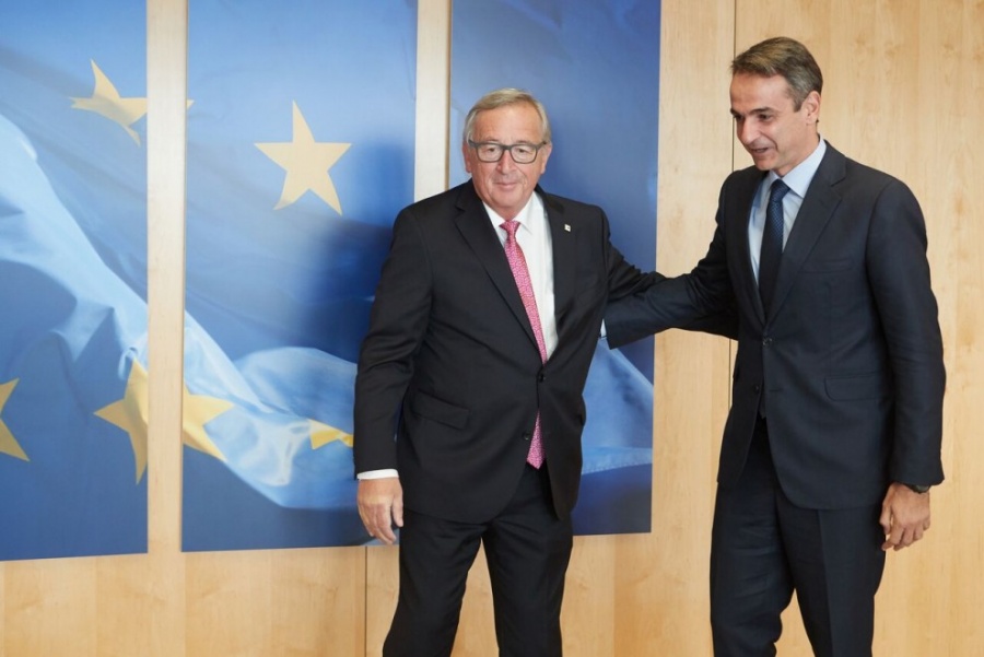 Συνάντηση σήμερα 17/10 Μητσοτάκη – Juncker στις Βρυξέλλες – Στο επίκεντρο η οικονομία