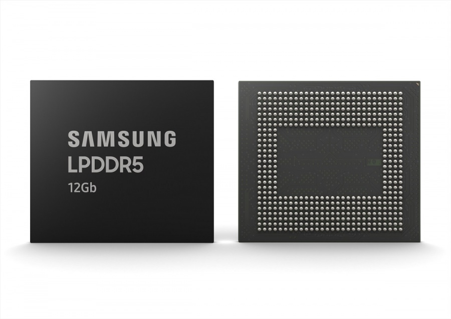 Samsung: Ξεκινά παραγωγή των 12Gb LPDDR5 Mobile DRAM για Premium Smartphones