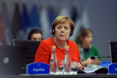 G20: Η Merkel χαιρετίζει τη συμφωνία για τη μεταρρύθμιση του Παγκόσμιου Οργανισμού Εμπορίου