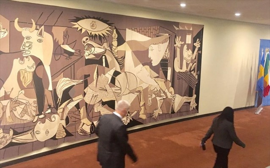 Η οικογένεια Rockefeller απέσυρε τη θρυλική «Guernica» του Picasso από την έδρα του ΟΗΕ