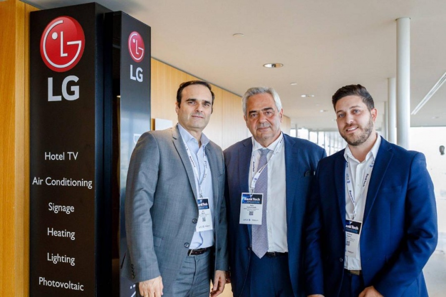 Η LG συμμετείχε ως Digital Signage partner στο BankTech Conference 2019