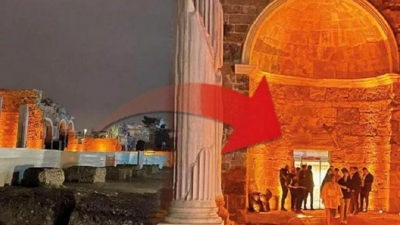 Νέα πρόκληση από την Τουρκία: Άνοιξαν μπαρ δίπλα στον Ναό της Αθηνάς στην Αττάλεια
